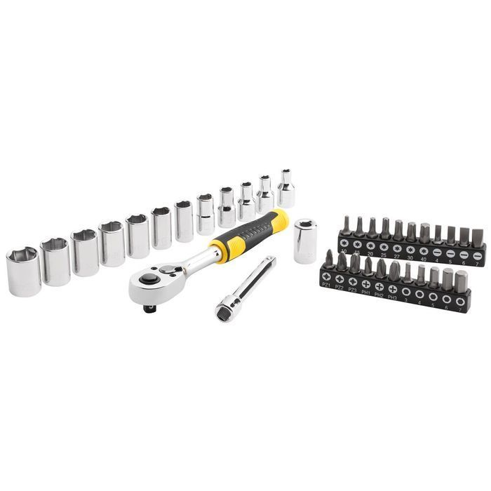 Zestaw Nasadek 1/4'' 37 Szt. Kompaktowy