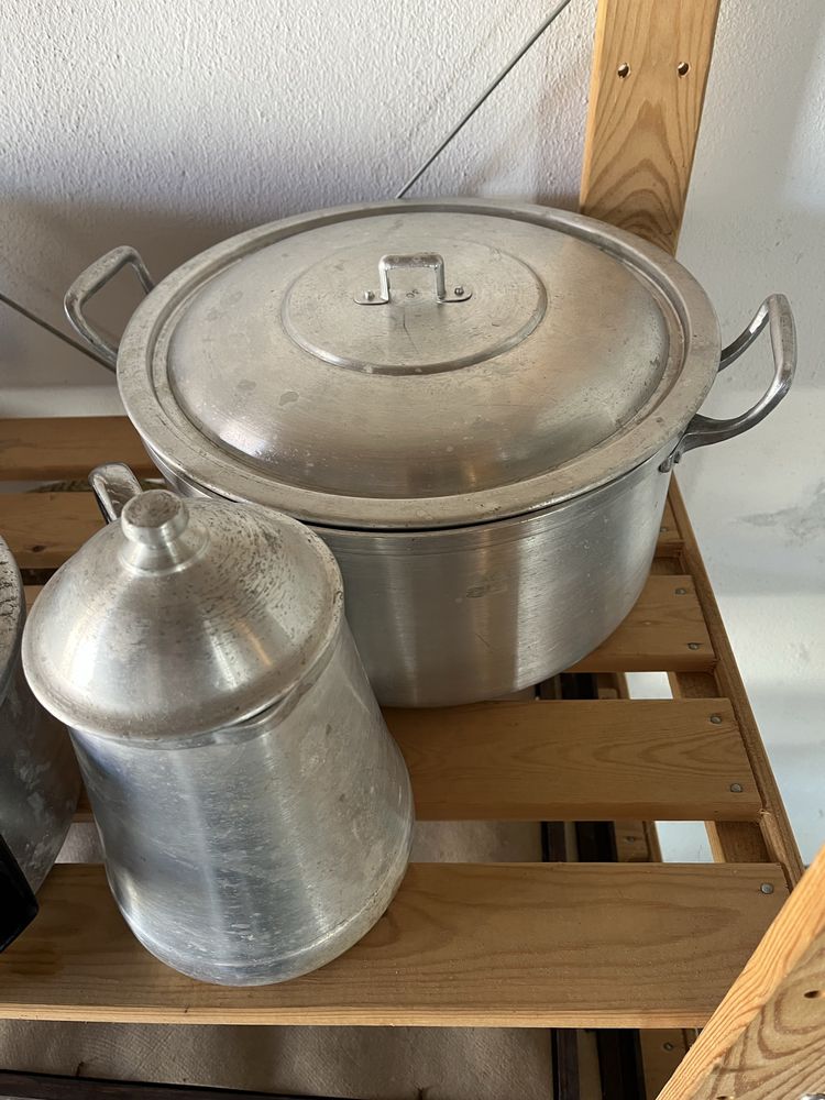 Conjunto de panelas de aluminio
