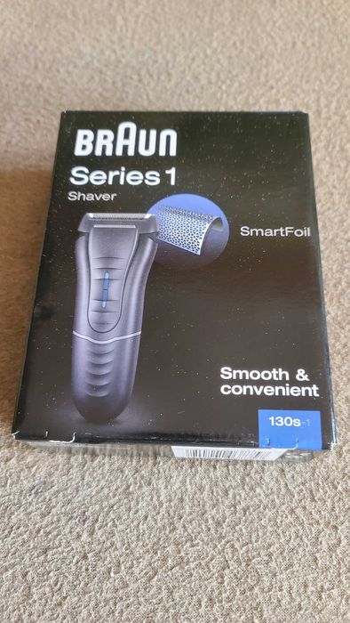 Електробритва BRAUN сітка Smart Foil мережа сухе миття водою коробка