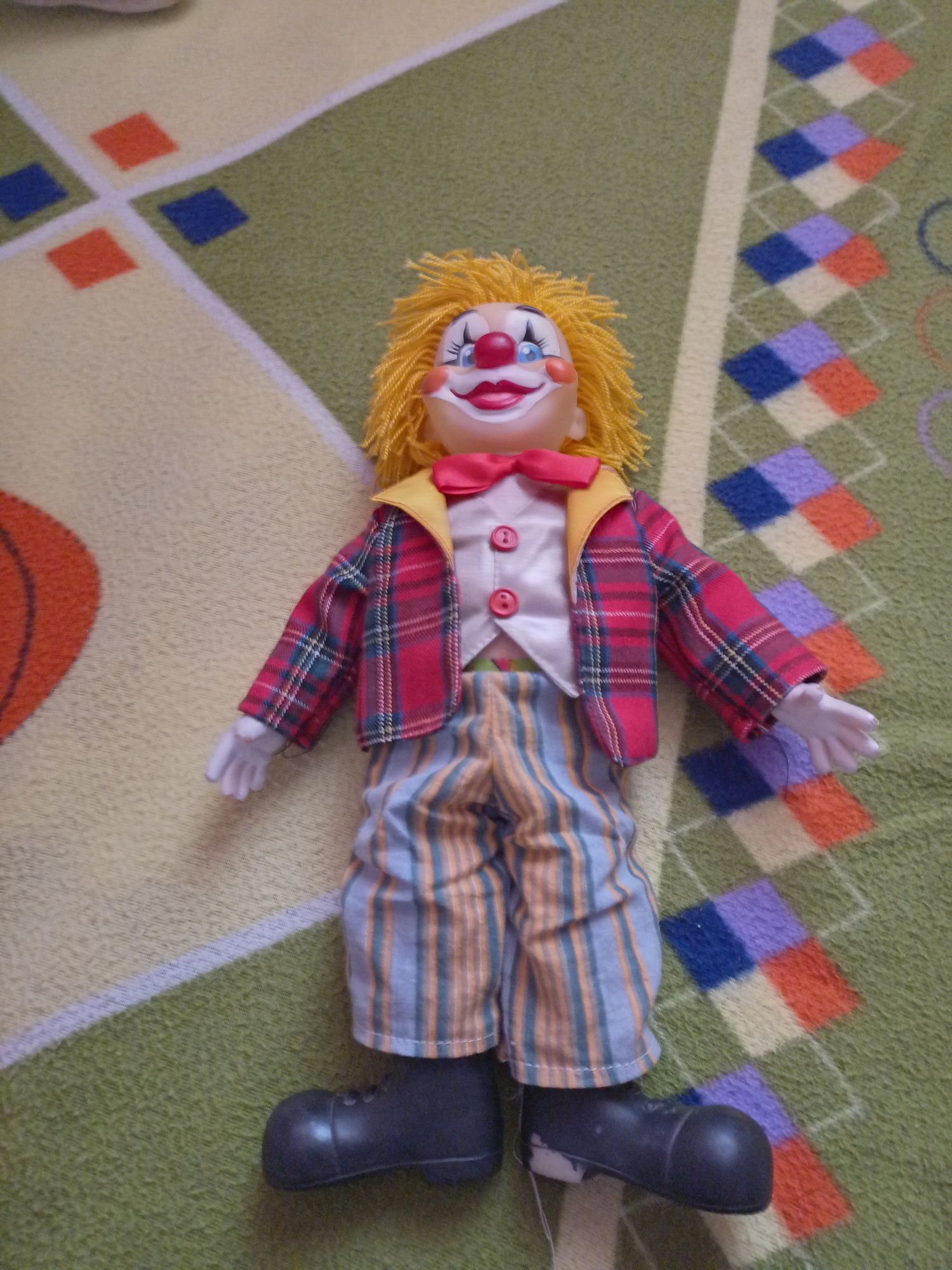 Детский клоун игрушка