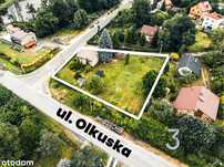 1 800 m2 powierzchni działki! Spokój i cisza!