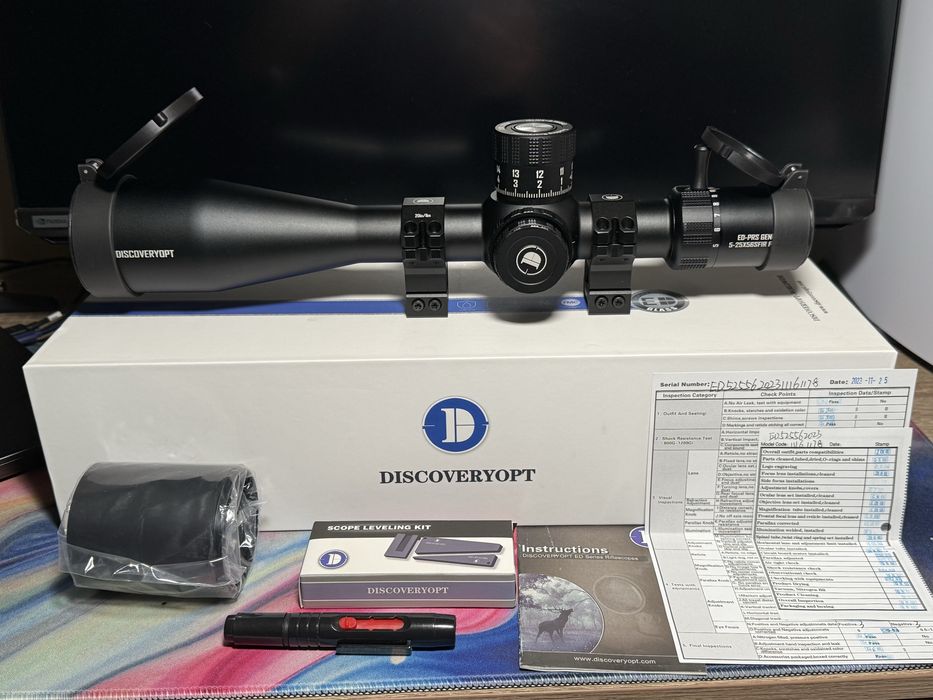 Оптичний прийіл DISCOVERY OPTICS ED-PRS GEN2 5-25X56 SFIR FFP-Z (34mm)