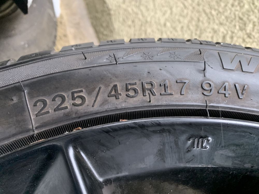 Honda Cvic x lift - koła zima 17  8mm