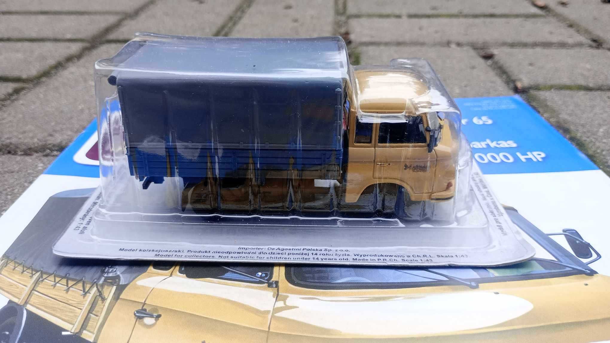 BARKAS B1000HP kultowe auta PRL 1/43 model Deagostini kolekcja NOWY