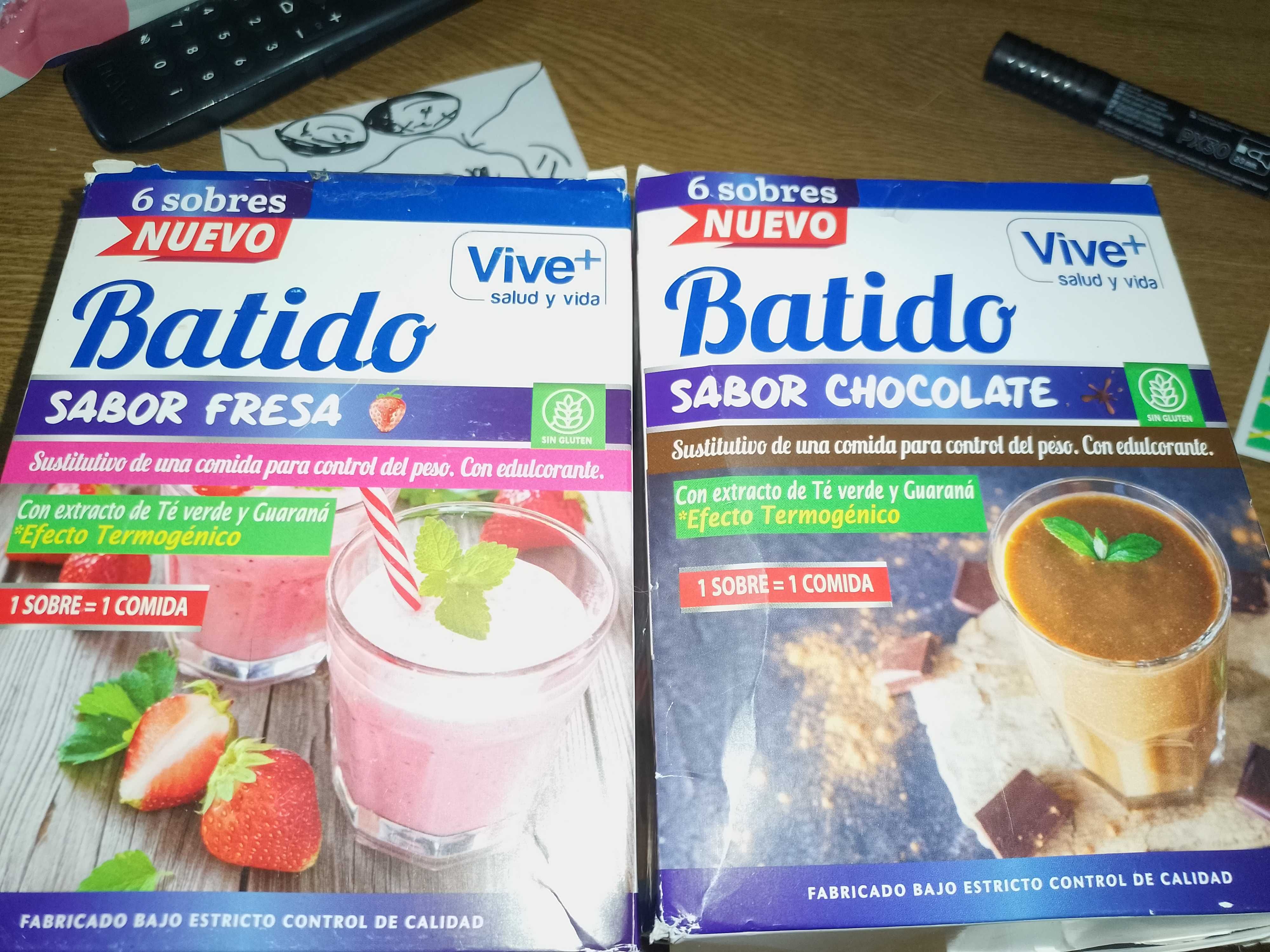 Batidos termogénios