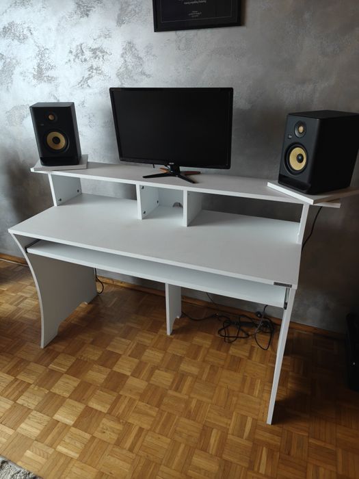 Biurko Studyjne Glorious Workbench White