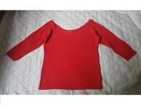 Orsay czerwona bluzka w prążki