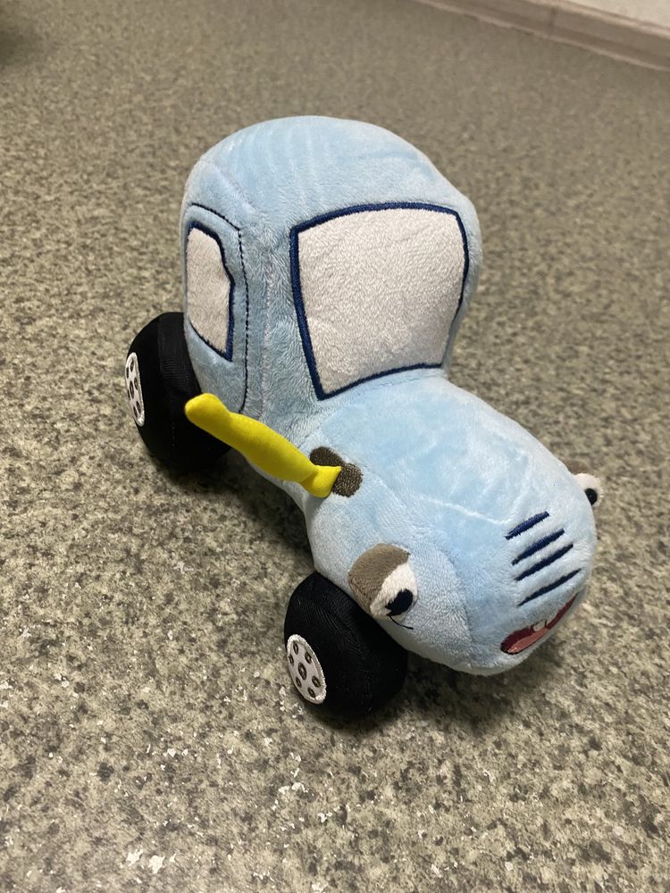 Іграшка синій трактор музична