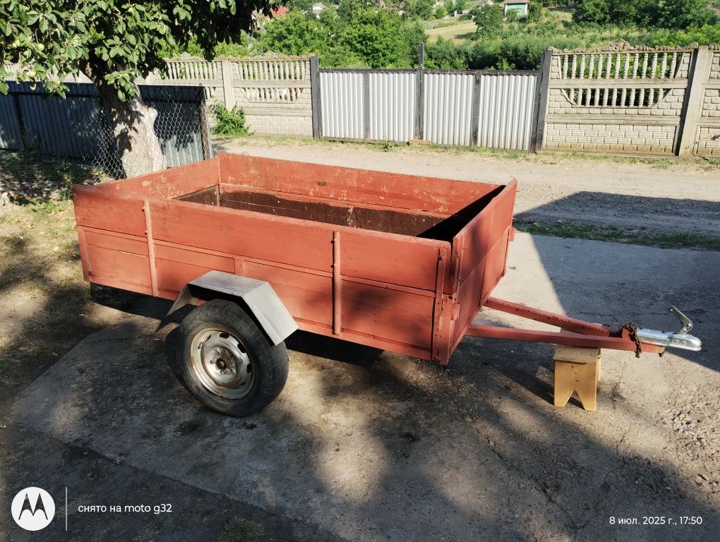 Продам прицеп до машини (мотоблока).