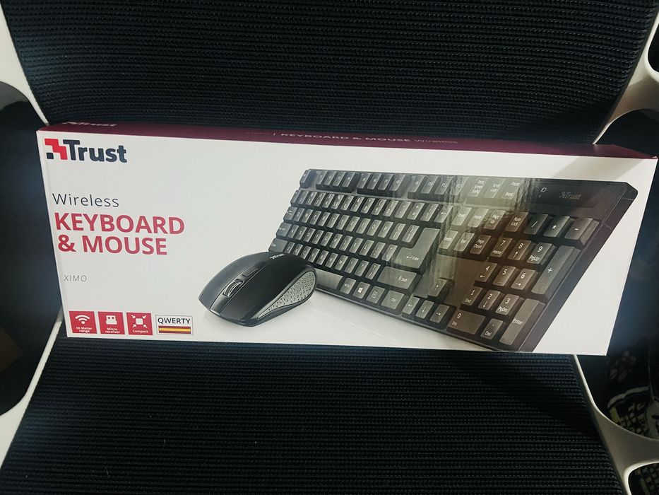 Teclado e Rato sem fios Trust - Novo