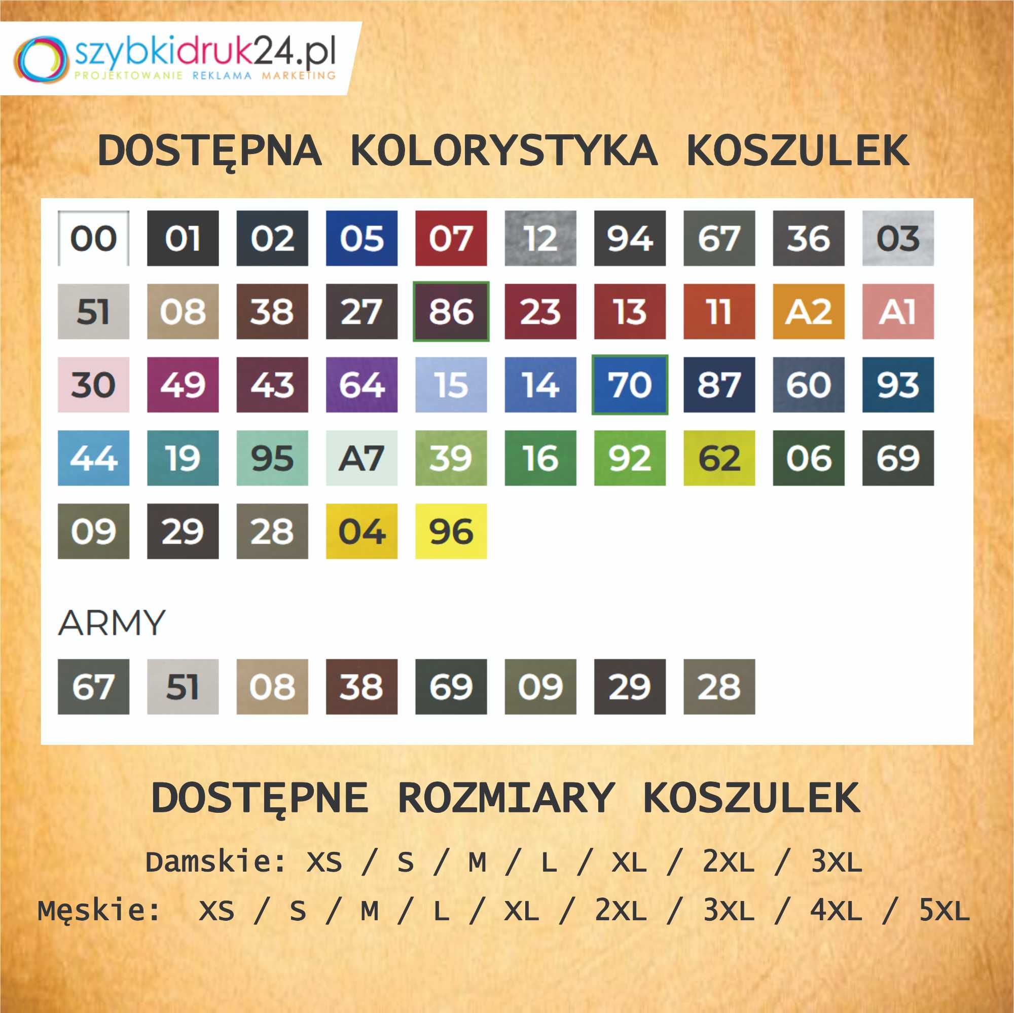 Śmieszna koszulka PRL z fajnym nadrukiem - PERSONALIZACJA