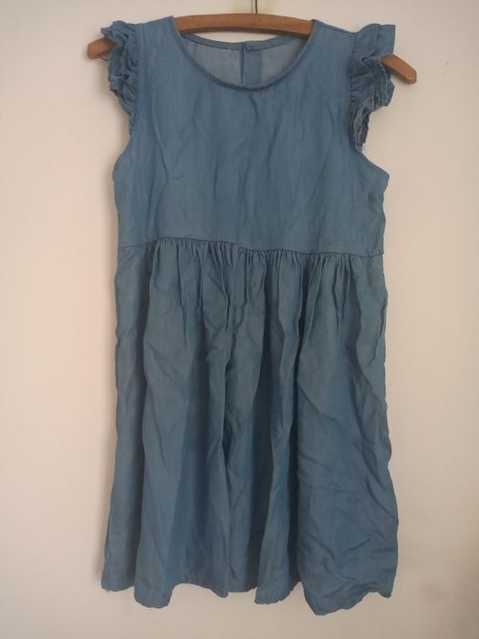 Jeansowa sukienka babydoll