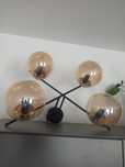 Lampa sufitowa w stylu loft.