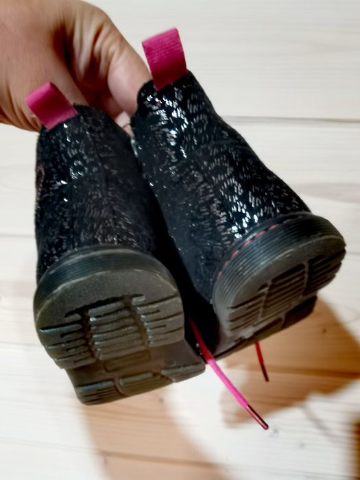 Buty zimowe dla dziewczynki 23 ocieplane