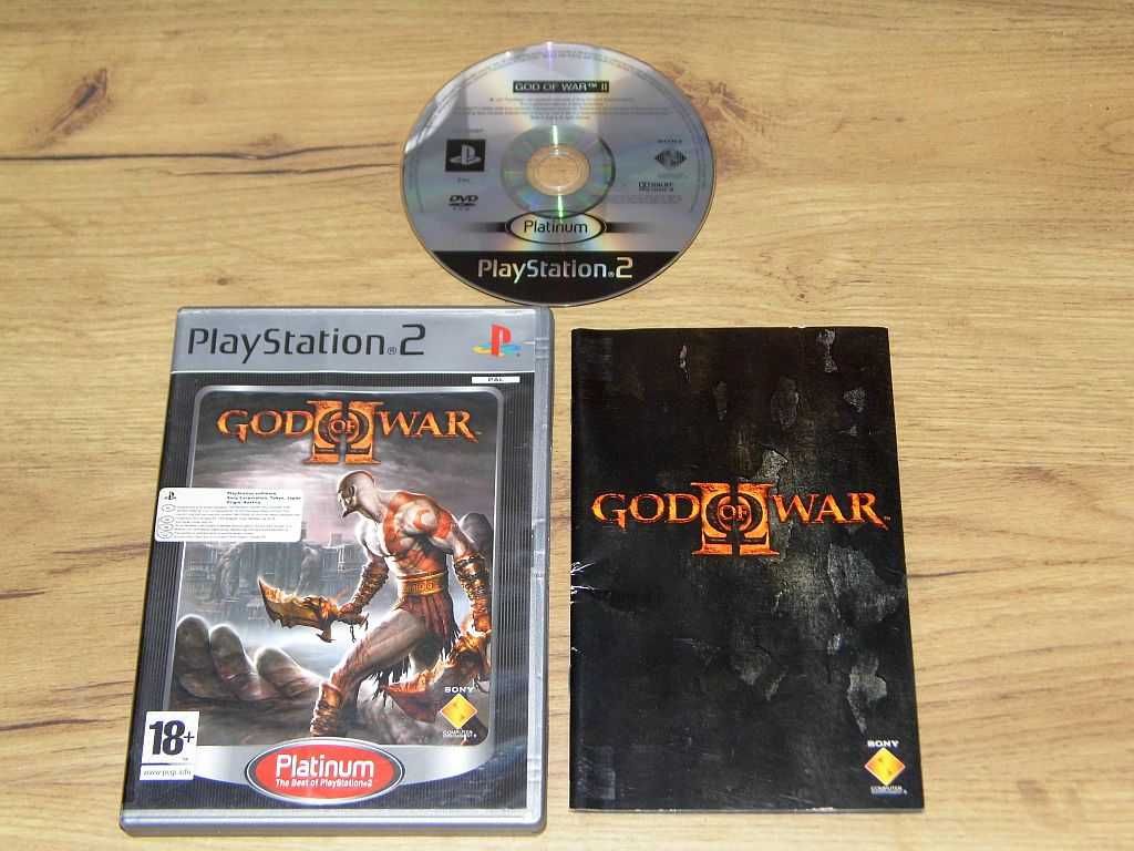 Gra oryginalna God of War II Polskie wydanie na konsole PS2