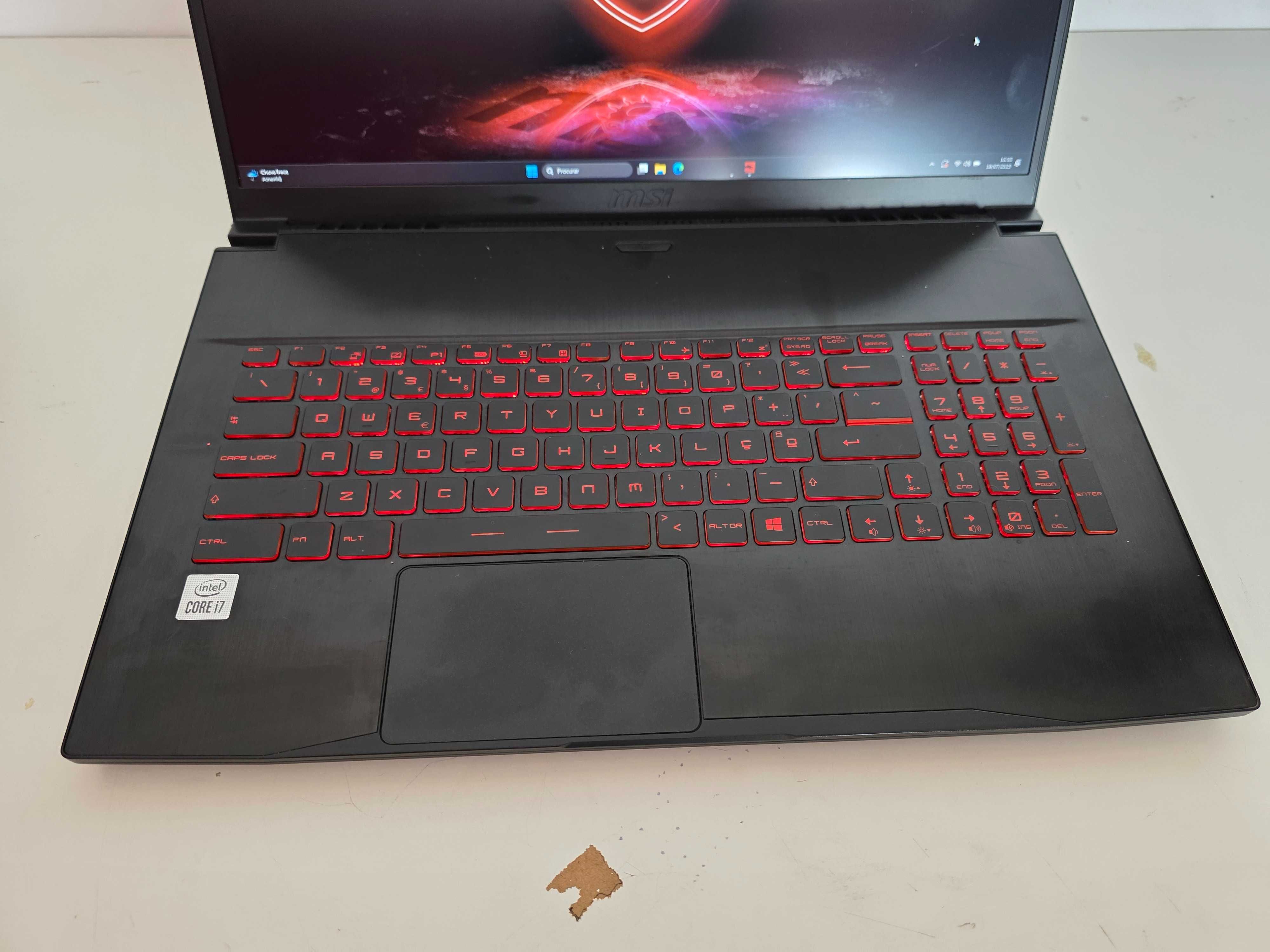 Portatil gaming MSI  LCD 17.3 /i7/RTX 3060