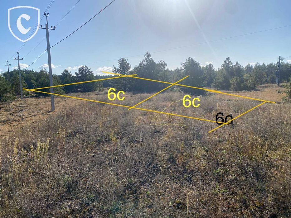Кутова ділянка біля траси 6 соток, Вища Дубечня