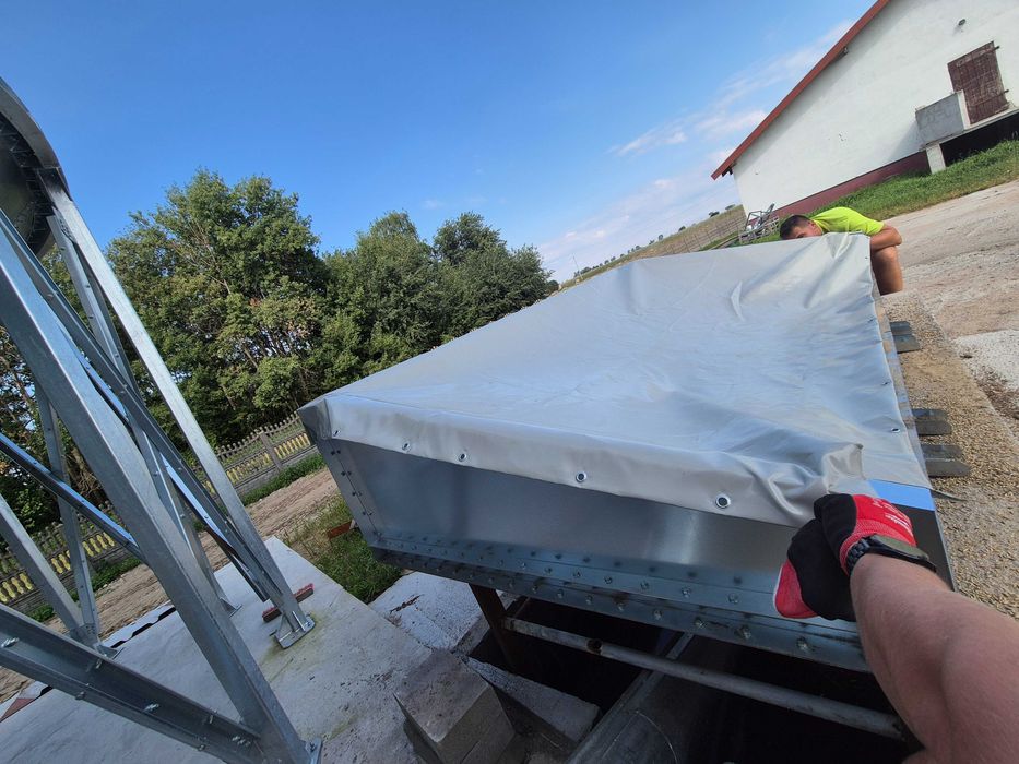 Kosz przyjęciowy Kbks Poland 3x1,5m NOWY ZBIORNIK DO SILOSÓW