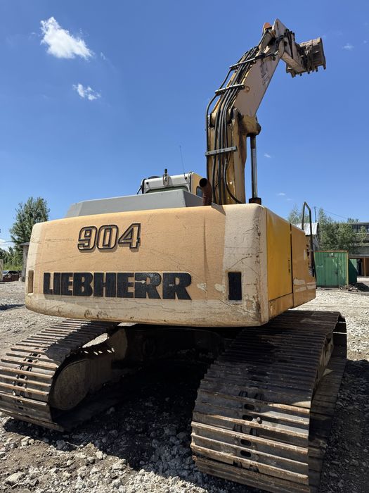 Екскаватор Liebherr 904 | Болотяні гусиниці | Стріль-12м |