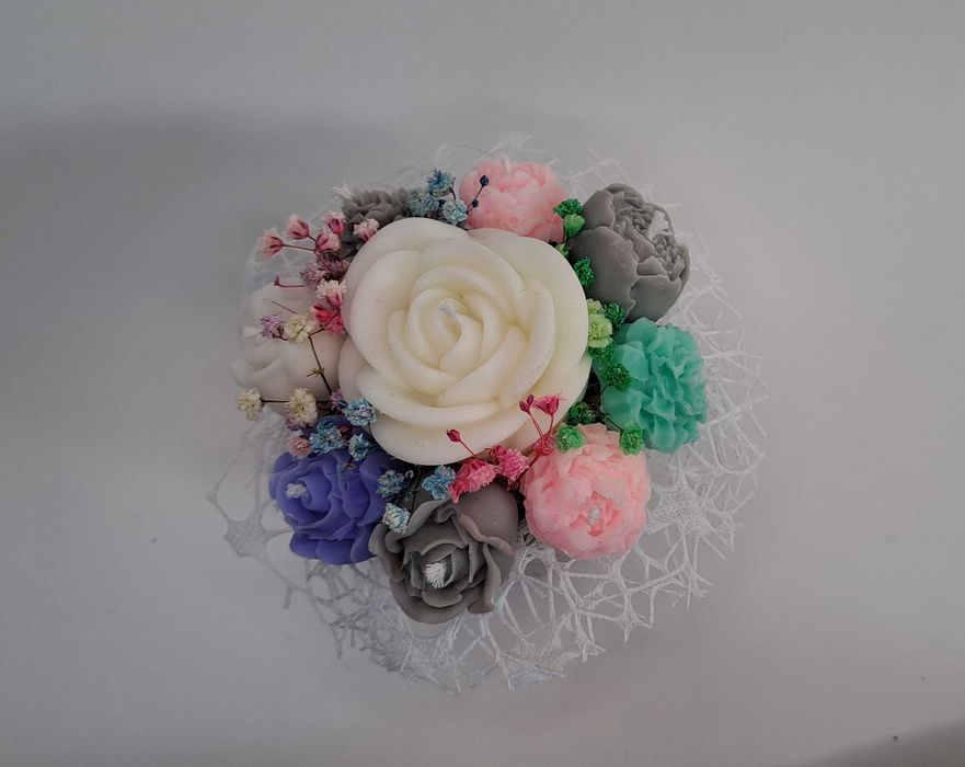 Flower box bukiety sojowe