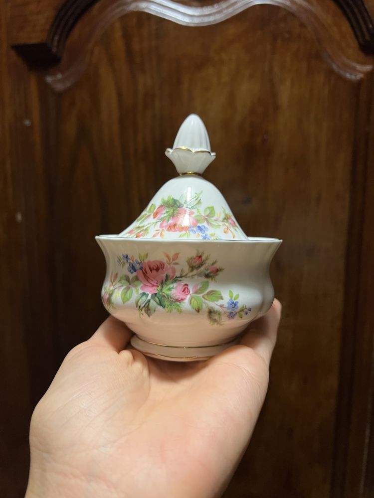 Royal Albert china, série moss rose conjunto de chá