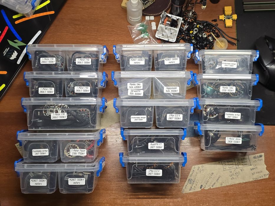 Комплектуючі до FPV дронів