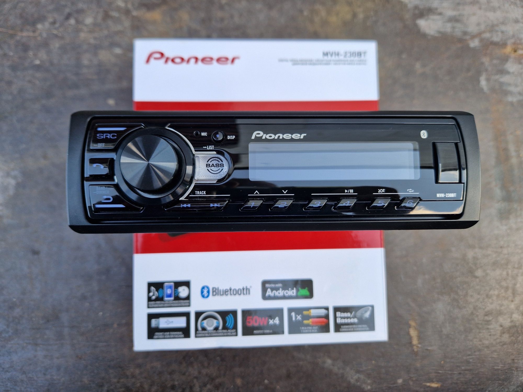 Radio Samochodowe Pioneer Bluetooth