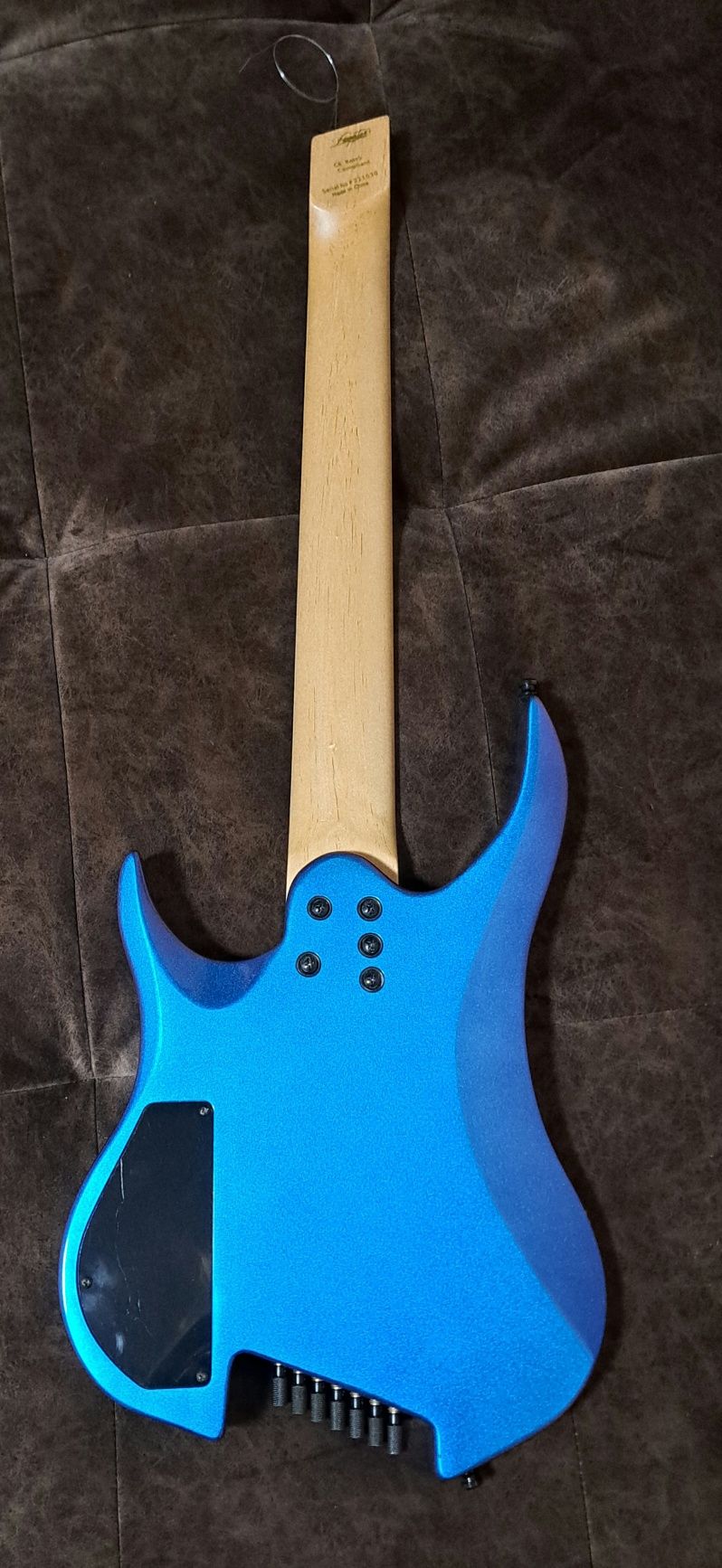 Legator Ghost 7 String Guitar Lunar Eclipse