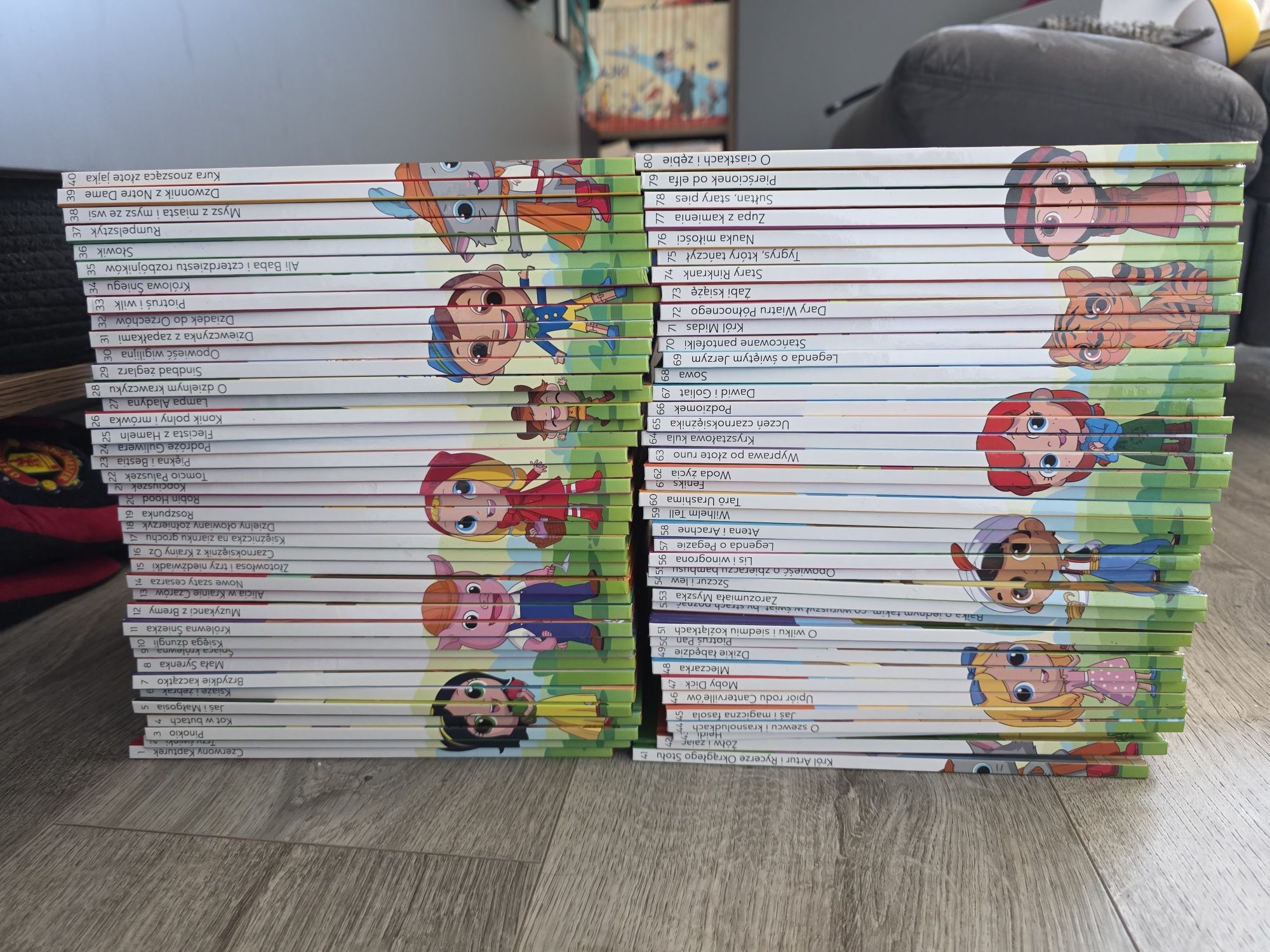 Opowiadajki - 80 książek i figurek - kolekcja Hachette