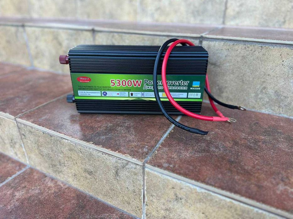 Автомобильный преобразователь Wimpex напряжения 24-220V 5300W Инвертор