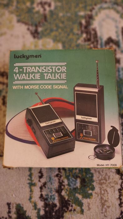 Walkie talkie LUCKY MEN  usado