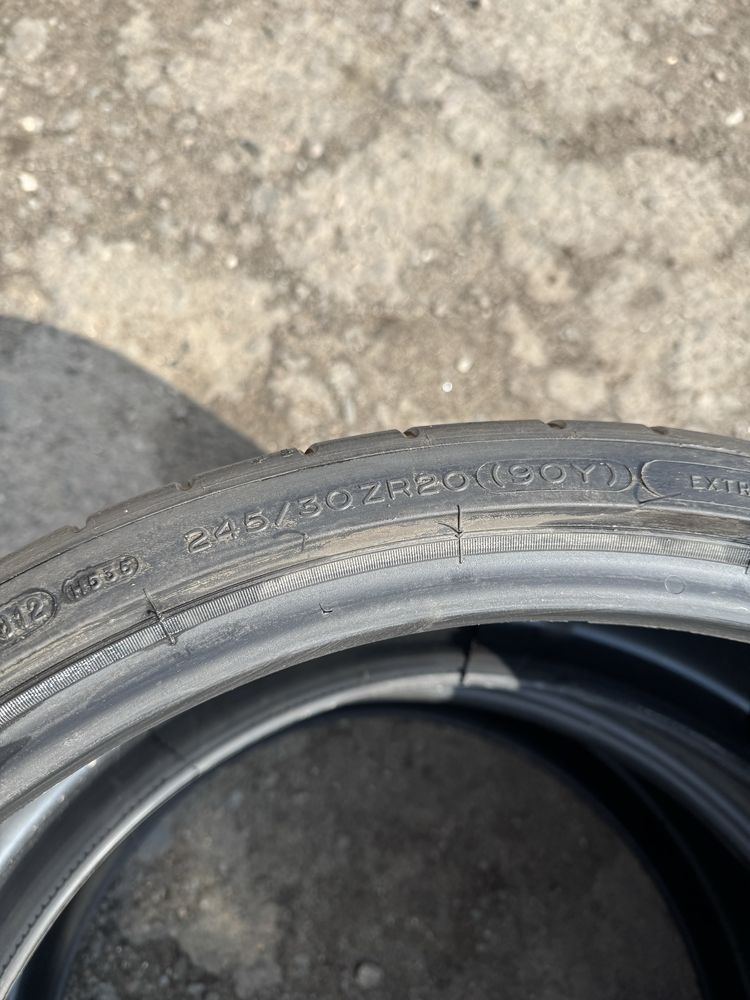 Продам літню резину 2шт Michelin 245/30/R20