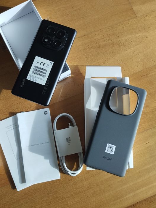 Smartphone Xiaomi Redmi Note 14 Pro Preto 256GB 16GB RAM Novo