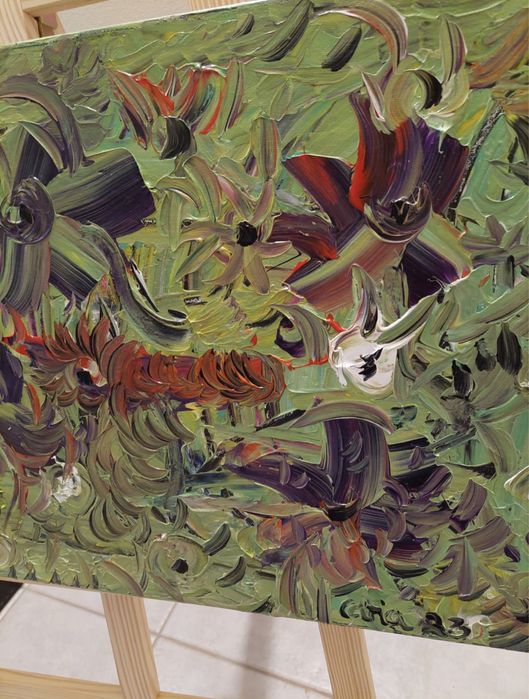 Acrílico sobre Tela 40x80