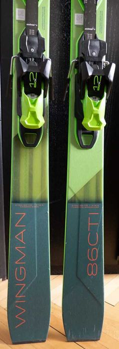 Narty ELAN WINGMAN 86 CTI FUSIONX 178 cm + wiązania EMX 12.0 GW