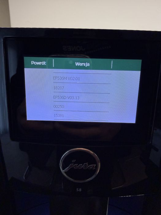 Ekspres do kawy Jura S8 (EA) Piano black