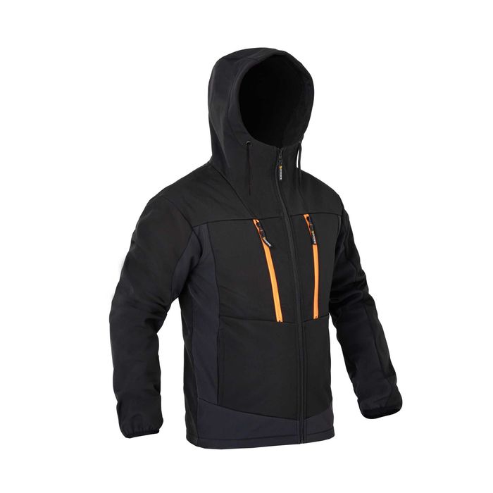 Kurtka Męska Softshell Ocieplana Polarem Rozmiar XL