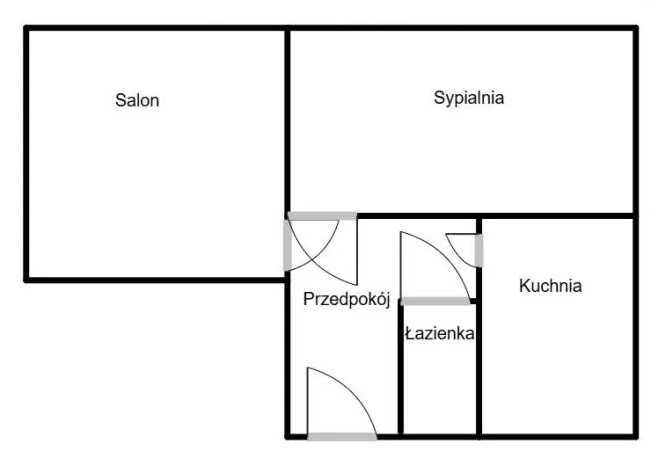 Mieszkanie 2 pokojowe