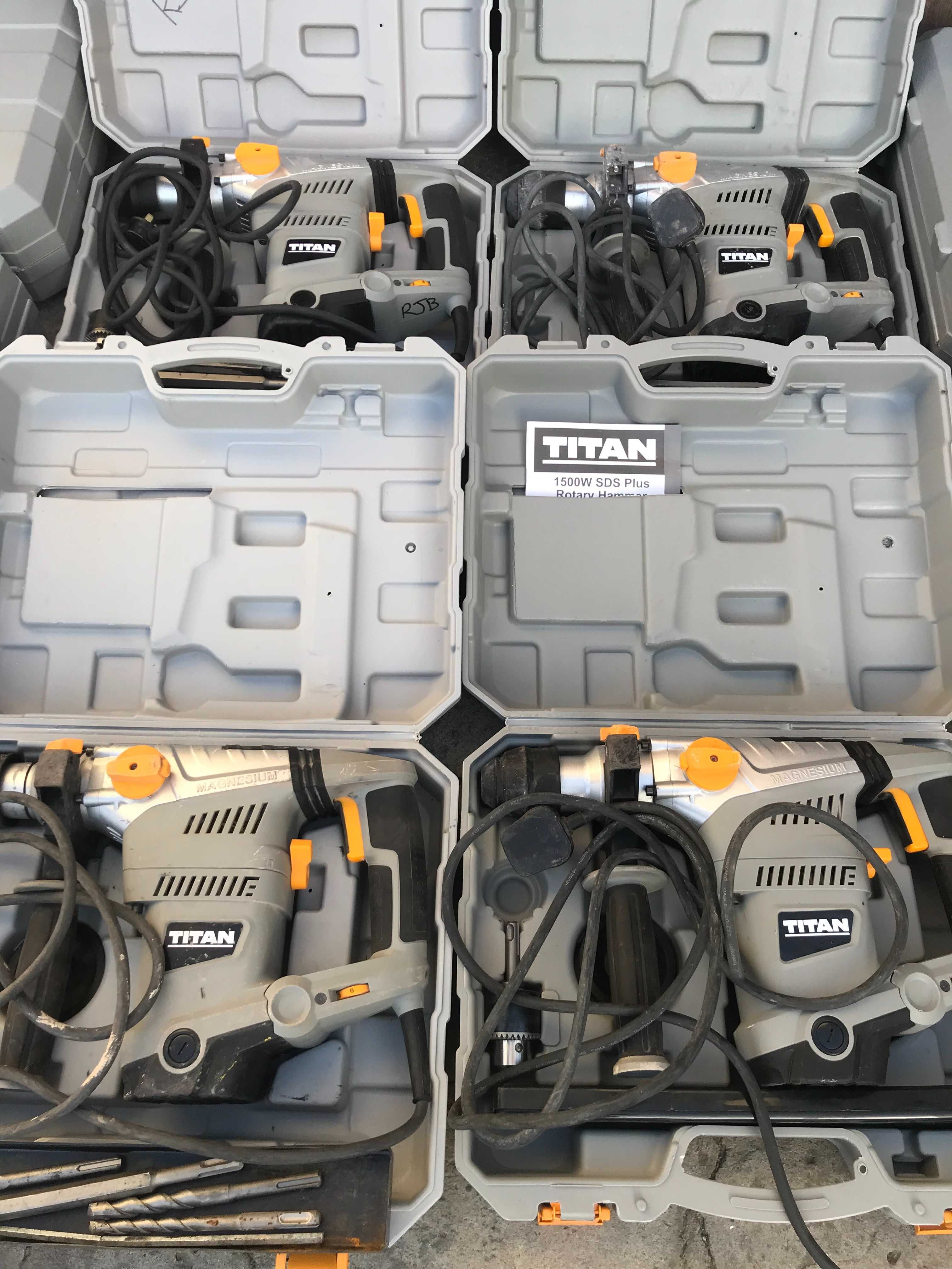 Перфоратор Titan TTB 653 SDS 1500 Вт 8 Дж з Англії