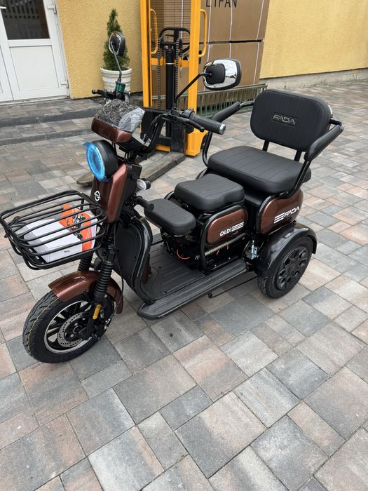 Електротрицикл FADA OLDI MAX 1100WAT. Доставка