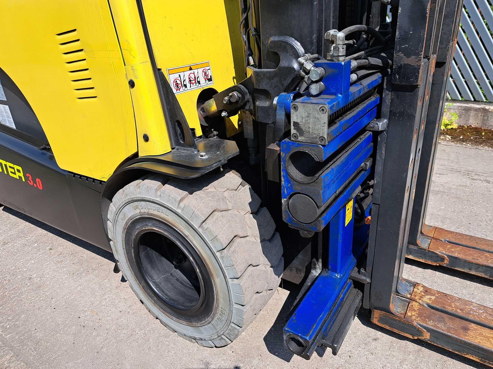 Wózek Widłowy Elektryczny Hyster Yale 3T. Triplex Kabina 2014r.