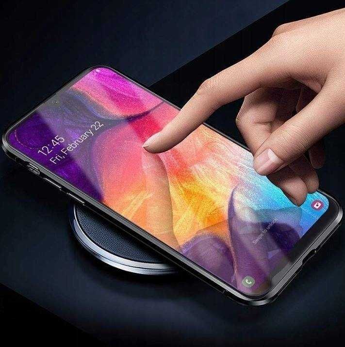 Etui 3w1 Magnetic GLASS 360° - Aluminium + Szkło Samsung Galaxy A52 5G
