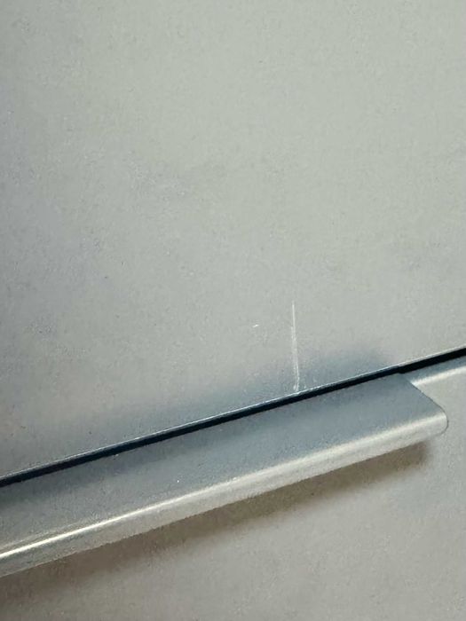 Komoda IKEA Nordmela z drążkiem na ubrania, granatowa