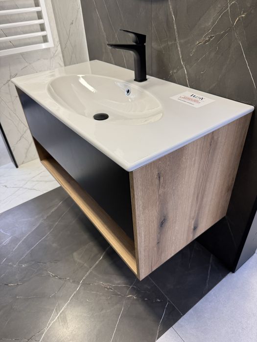 Szafka Widax Libero 100 + umywalka + bateria
