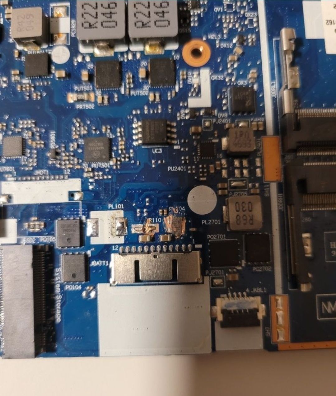 Плата неробоча Lenovo NM-D191 ryzen 7 4800 gtx1650ti0