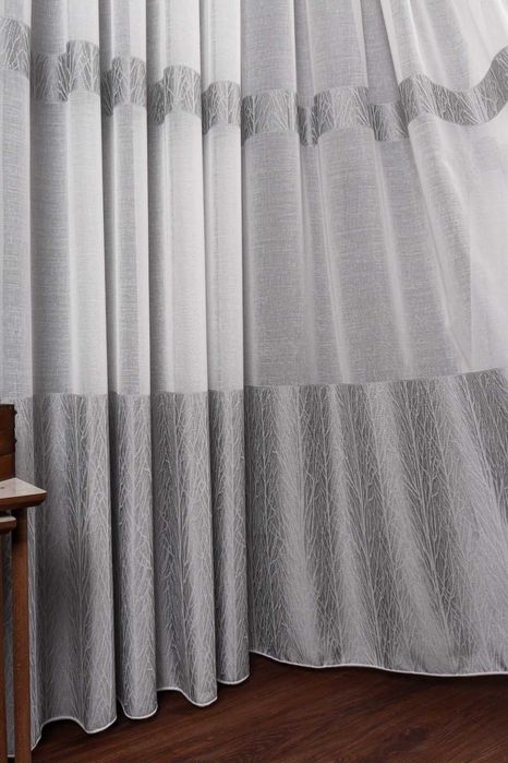 ТЮЛЬ Лён с Шёлковой Ниткой