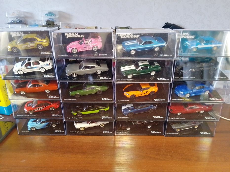 Модели Dodge,Ford, Chevrolet,Plymouth, Nissan, Jensen Fast& Furious 1: