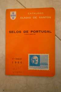 Catálogo Eladio de Santos Selos de Portugal Continente 27° edição 1966