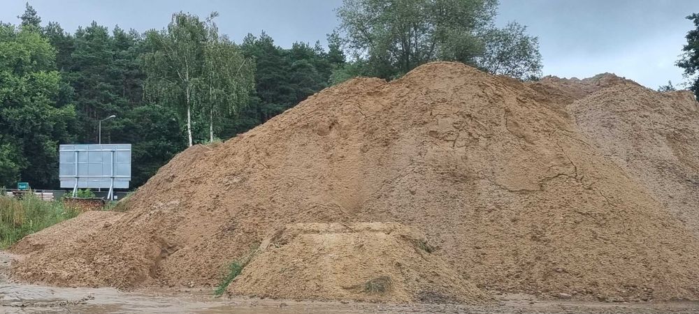 piasek, zasypywanie fundamentów