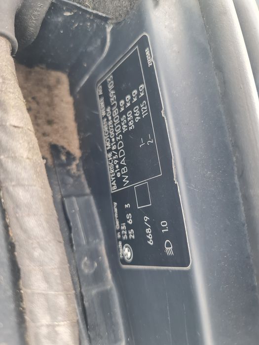 Silnik kompletny swap bmw e39 e36 m52b25 1 vanos 523i 323i